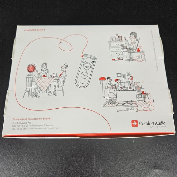 Comfort Audio Duett Personal Amplifier Listener Earbuds Headphones Charger WORKS - Picture 11 of 14